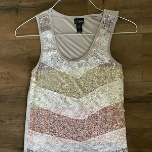 Daytrip Sequin Tank